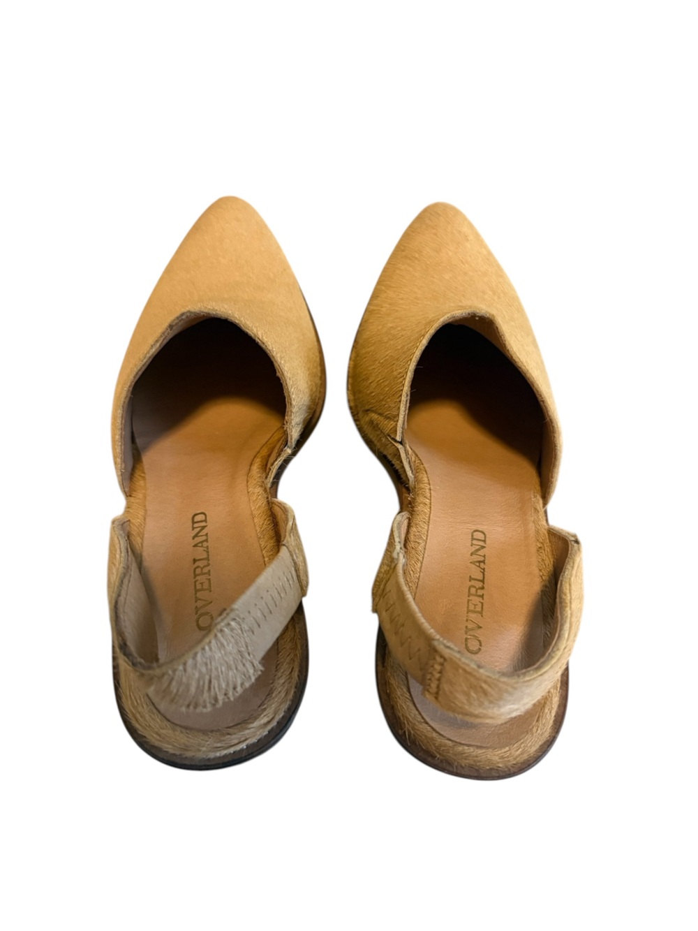 Overland Women's Gina Hair-On Calfskin Leather Mules Size 39/ US 9 - Picture 3 of 9